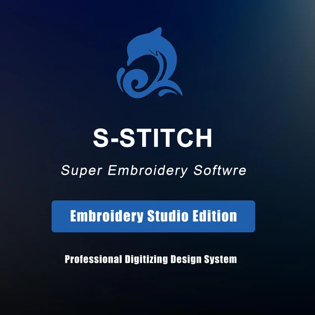 S-STITCH Embroidery Studio Edition software
